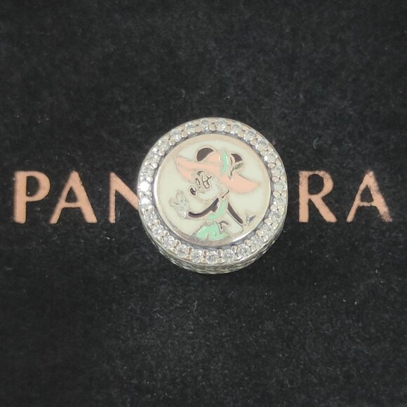 Pandora Disney Charm Minnie Mouse - Epcot Flower & Garden Festival Bead S925 ALE - Picture 1 of 5